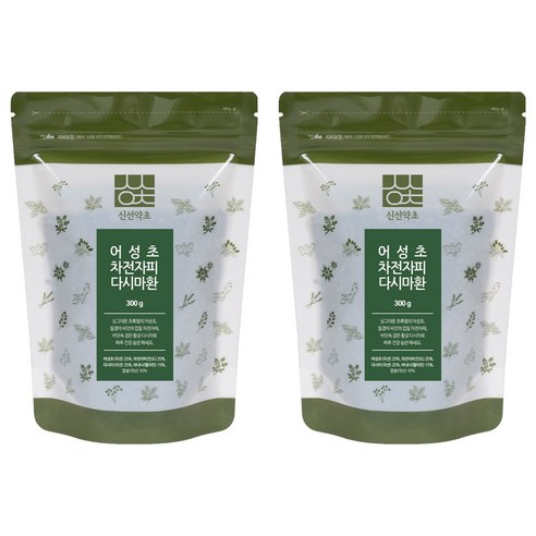 신선약초 어성초 차전자피 다시마환, 300g, 2개