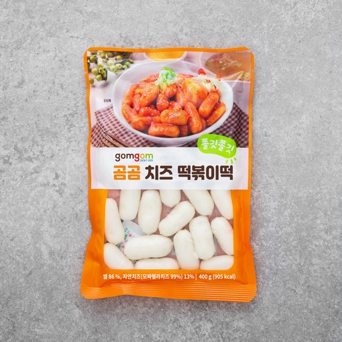 곰곰 치즈 떡볶이떡, 400g, 2봉