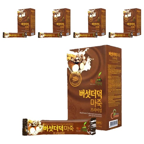 엔초이스_프리미엄버섯더덕마죽 10p, 5개, 300g