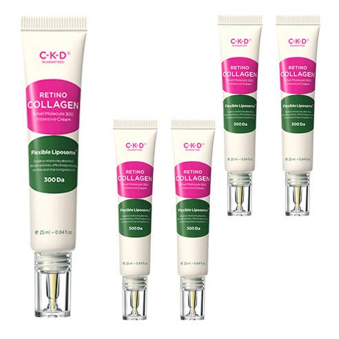 씨케이디 레티노 콜라겐 저분자 300 집중 크림, 25ml, 5개