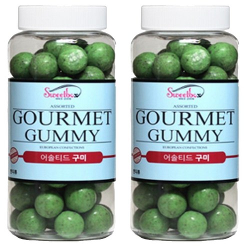 스위트박스 민트 앤 초코칩 말트볼 초콜릿, 400g, 2개