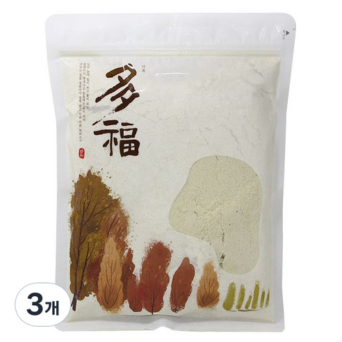 아몬푸드 아몬드분말 실속형, 500g, 3개