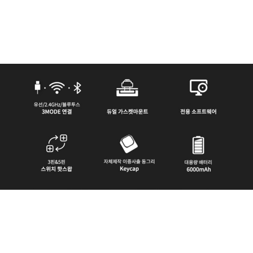 개성 넘치는 핑크색 기계식 키보드