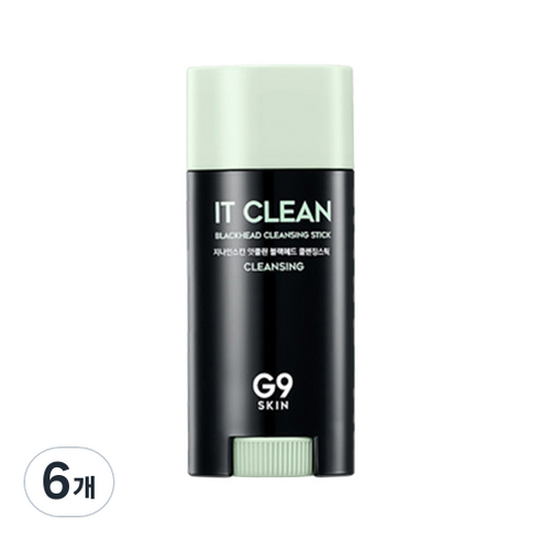 지나인스킨 잇클린 블랙헤드 클렌징 스틱 15g, 1개입, 6개