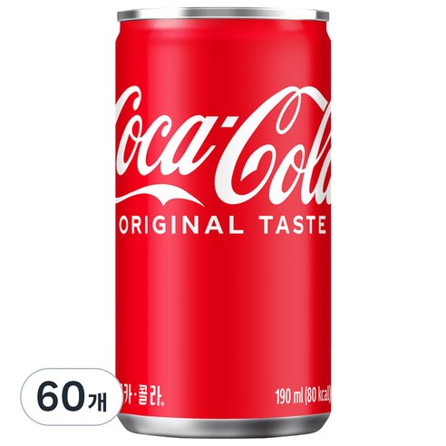 코카콜라 오리지널, 190ml, 60개