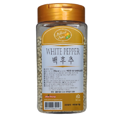 내츄럴스파이스 백후추, 250g, 1개 - 가격 변동 추적 그래프 - 역대가