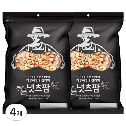 넛츠팜 믹스너트, 1kg, 4개
