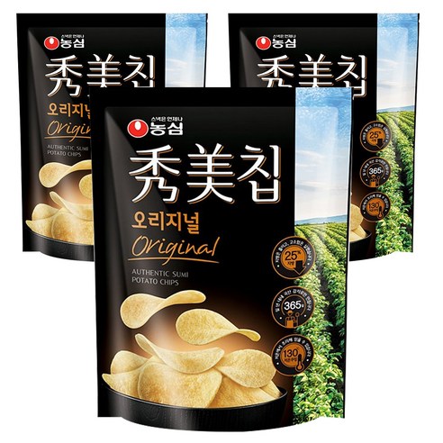 수미칩 오리지널, 85g, 3개