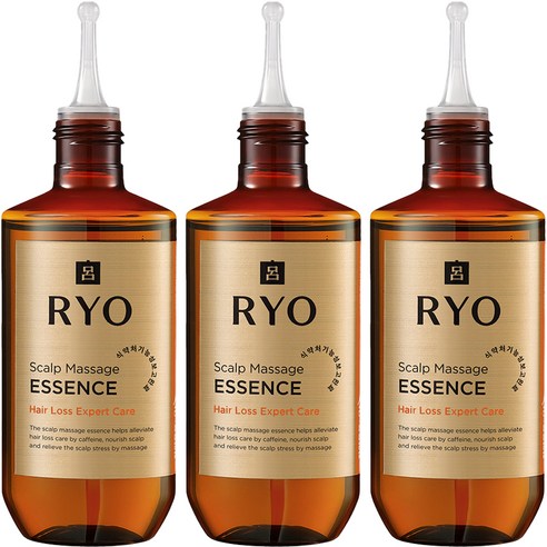 려 자양윤모 9EX 탈모증상전문케어 두피마사지 헤어에센스, 80ml, 3개