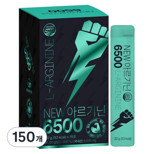 라이프힐 NEW 아르기닌 6500, 20g, 150개
