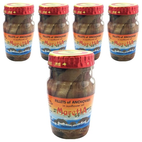 코시마르 앤초비 필레띠, 80g, 5개