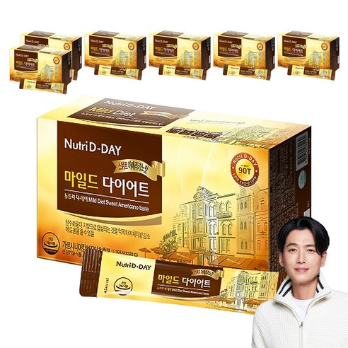 뉴트리디데이 마일드 다이어트 스위트 아메리카노맛, 270g, 7개