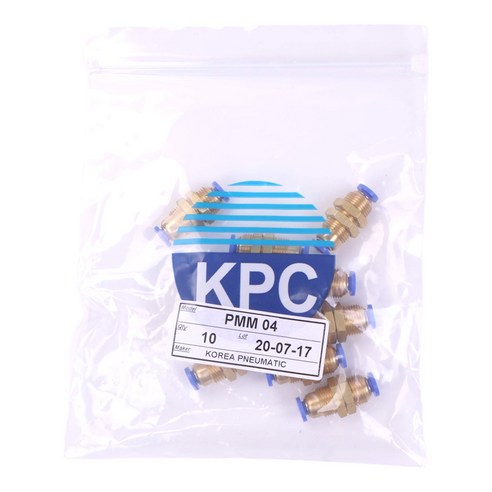 KPC 원터치휘팅 PMM 나사 세트, 10개