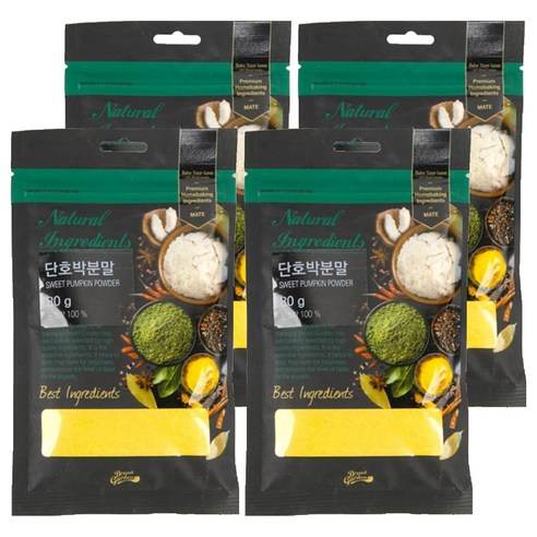 브레드가든 단호박 분말, 80g, 4개
