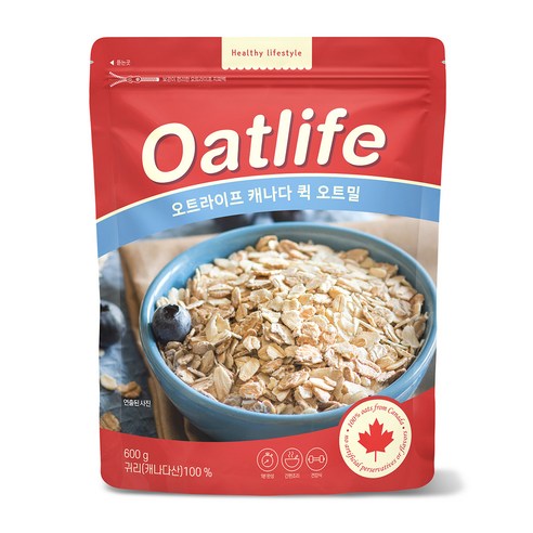 오트라이프 퀵오트밀, 600g, 1개