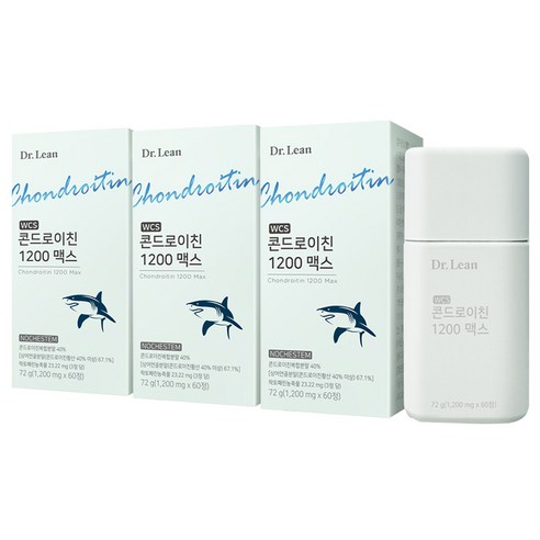 닥터린 WCS 콘드로이친 1200 맥스 72g, 60정, 3개