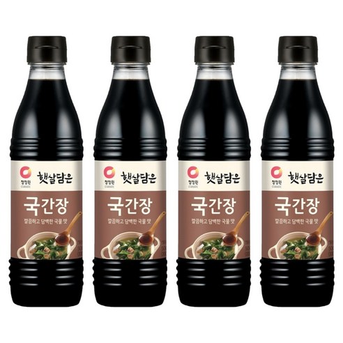 햇살담은 국간장, 500ml, 4개