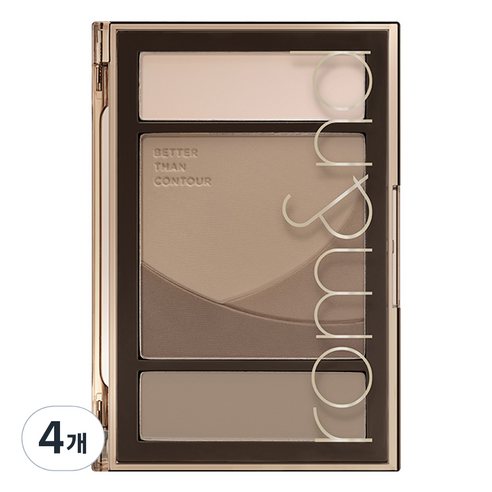 롬앤 베러 댄 컨투어 셰이딩 20.5g, 02그레이쿨, 4개