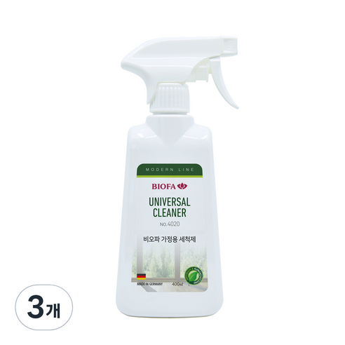 비오파 가구 마루 다용도 클리너 4020, 400ml, 3개