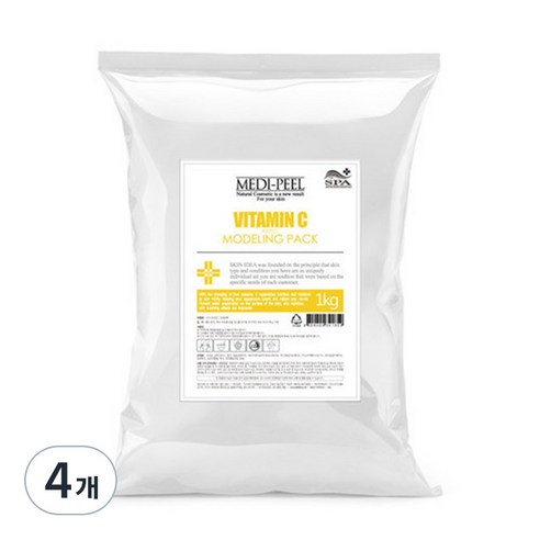 메디필 스파 비타민C 모델링팩 1kg, 1개입, 4개