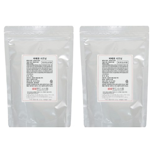 상상시즈닝 바베큐 시즈닝, 500g, 2개