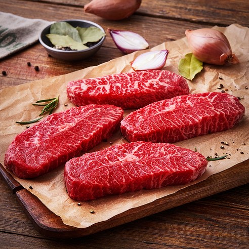 합리적인 가격으로 즐기는 레스토랑 퀄리티, 호주산 메가 소고기 부채살 스테이크