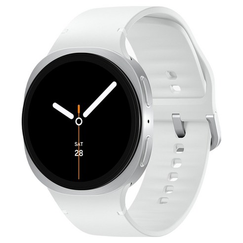 삼성전자 갤럭시워치 8 LTE 스마트워치 SM-L335N, 실버, 44mm, GPS+Cellular