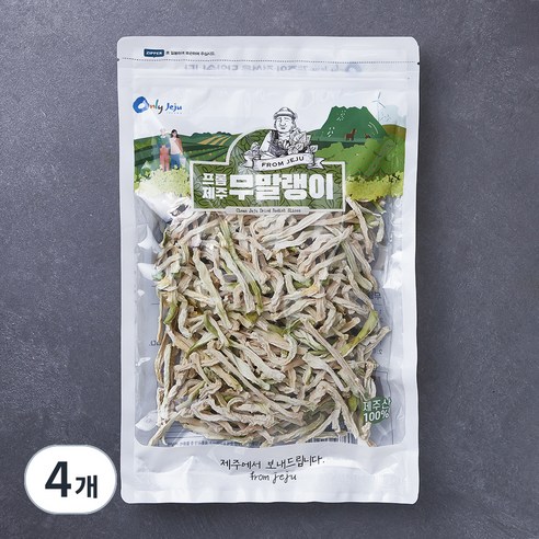 프롬제주 제주산 무말랭이, 200g, 4개