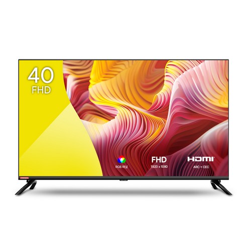 더함 FHD LED 홈셋톱박스TV, 101cm(40인치), C401FHD, 스탠드형, 고객직접설치