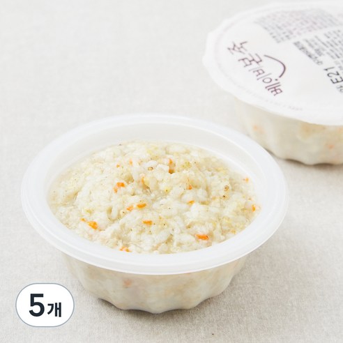 베이비본죽 대구살병아리콩진밥 완료기, 200g, 5개