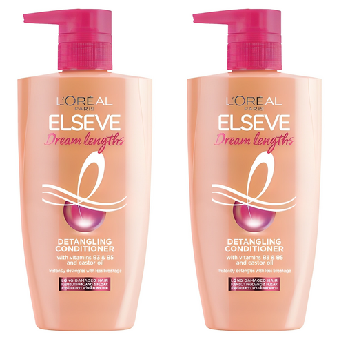 로레알파리 드림랭스 컨디셔닝 헤어팩, 410ml, 2개