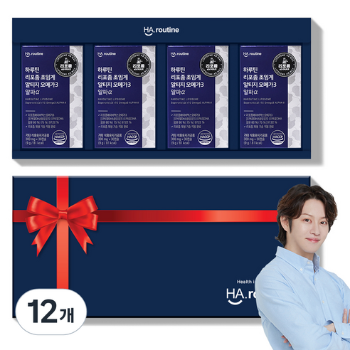 하루틴 리포좀 초임계 알티지 오메가3 알파 9g, 12개, 30정
