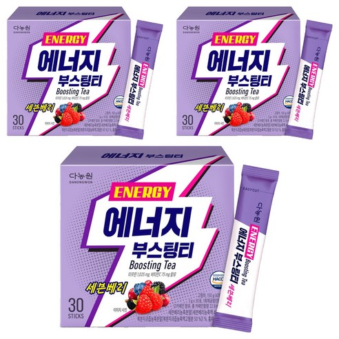 다농원 에너지 부스팅티 세븐베리, 5g, 90개