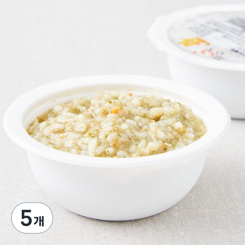 짱죽 중기 9개월부터 이유식 한우 앤 배죽, 200g, 5개, 혼합맛(한우/배)