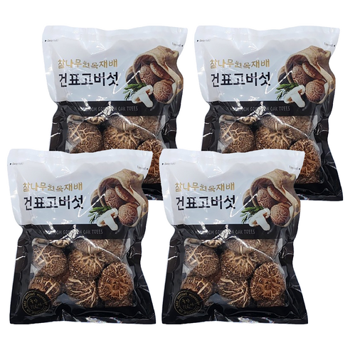 버섯꽃필때 건표고버섯동고, 100g, 4개