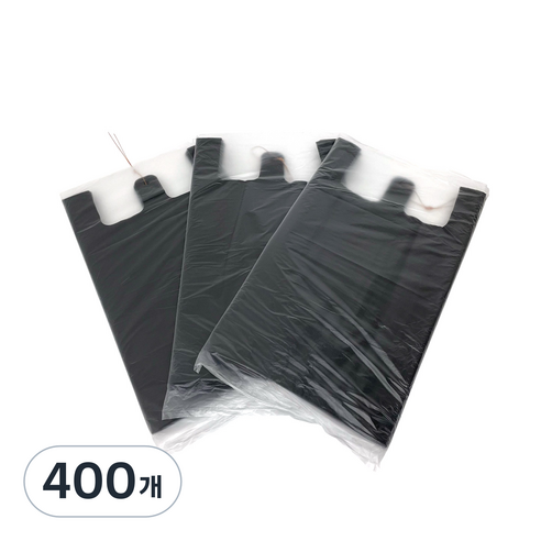 손잡이봉투 검정 특 4호, 400개