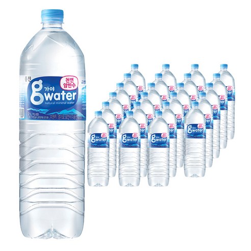 가야G워터 생수, 2L, 24개