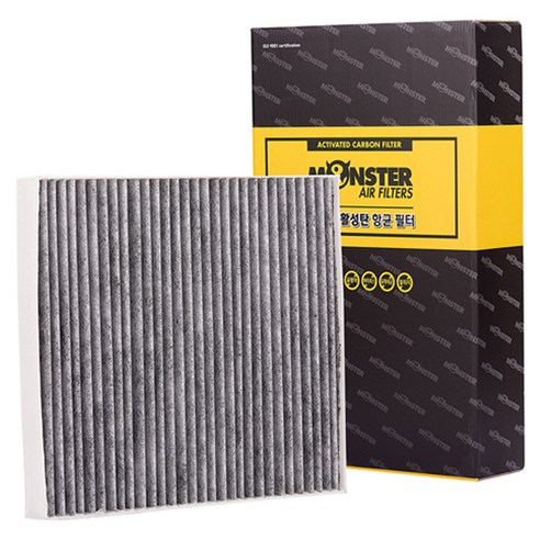 몬스터오토파츠 활성탄 에어컨 필터 폭스바겐 골프 7세대 5G, vw7125g, 1개