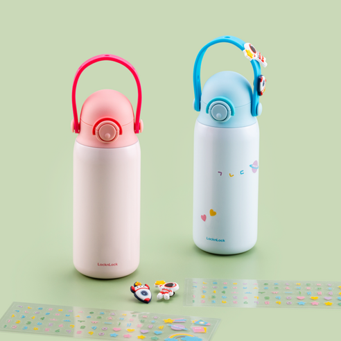 아이들의 건강한 수분 공급을 위한 락앤락 키즈스트랩 텀블러