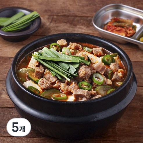 프레시지 부추가득 재래식 된장찌개 2인분, 470g, 5개