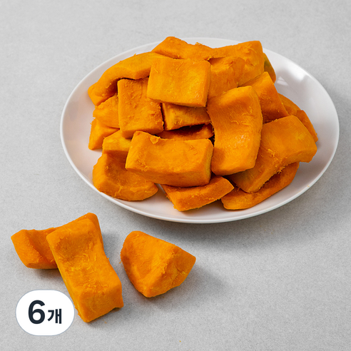 곰곰 뉴질랜드산 간편 단호박 깍뚝썰기, 500g, 6개