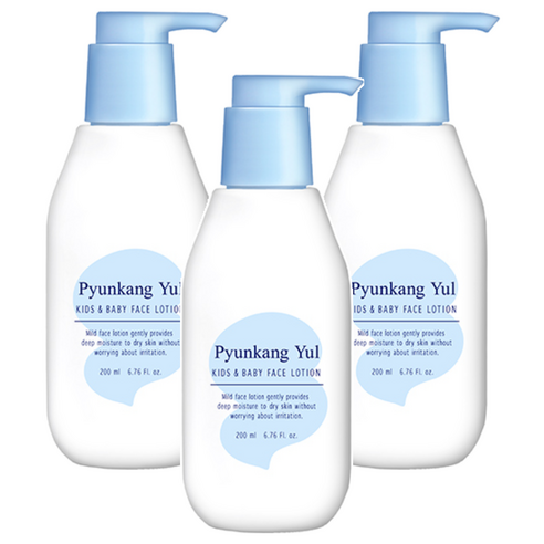 편강율 키즈 앤 베이비 페이스 로션 스위트 오렌지, 200ml, 3개