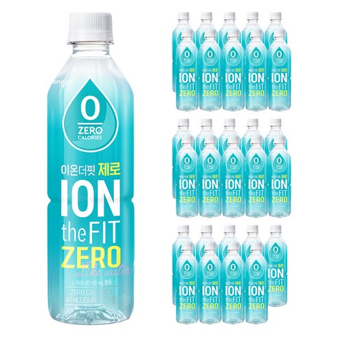 이온더핏 제로 이온음료, 500ml, 72개