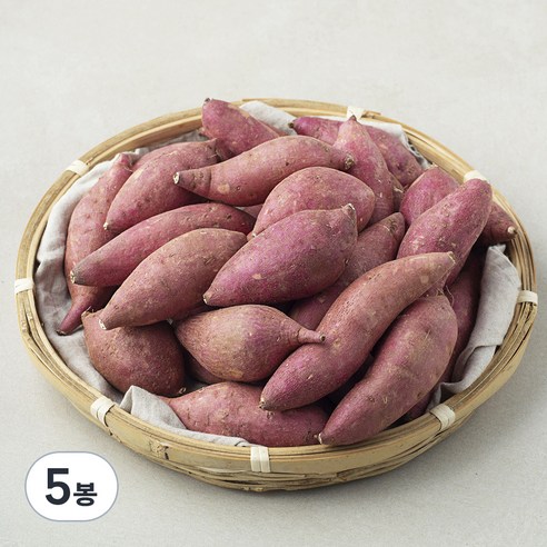 맛젤 해남 호박고구마(한입), 1.5kg, 5봉