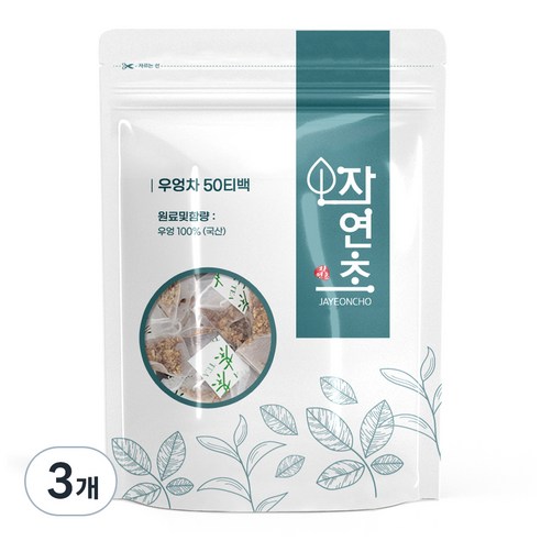 자연초 우엉차 삼각티백, 1g, 50개입, 3개