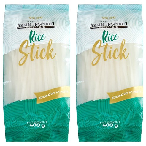 더블드래곤 라이스 누들 쌀국수면 1mm, 400g, 2개