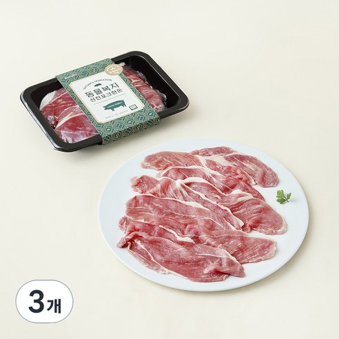 선진포크한돈 동물복지 앞다리살 불고기용 (냉장), 500g, 3팩