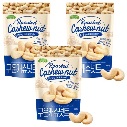 하루견과 구운 캐슈넛트, 300g, 3개