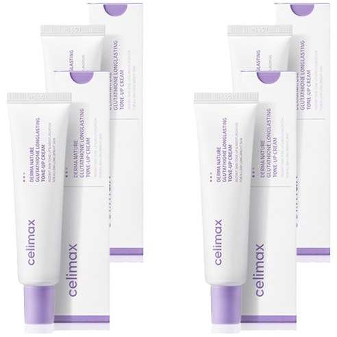 셀리맥스 글루타티온 롱래스팅 환생 톤업크림, 4개, 35ml