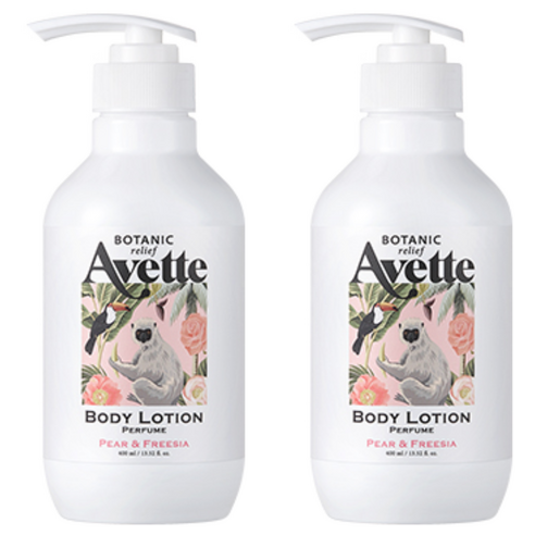 토니모리 아베뜨보타닉 릴리프 퍼퓸 바디로션 페어앤프리지아, 2개, 400ml